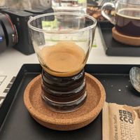 Not the worst espresso I had in Croatia at BioMania Street Food in Bol