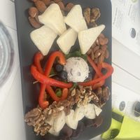 Cheese board  at BioMania Street Food in Bol