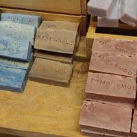 Hand made soap at Frenco in Montreal