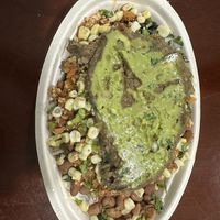 Bowl with sofritas  at Chipotle in Riverhead