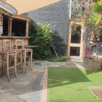 Dog friendly beer garden at The Bridge Hotel in Castlemaine