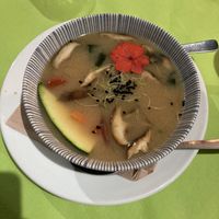 Sopa de miso 😋 at Los Fogones de Luzia in Orio