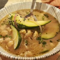 Sopa at Los Fogones de Luzia in Orio