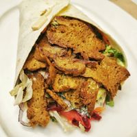 Seitan at Los Fogones de Luzia in Orio