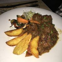 Albondigas at Los Fogones de Luzia in Orio