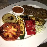 Seitan a la plancha at Los Fogones de Luzia in Orio
