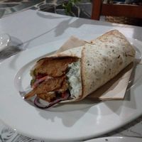 XXL vegan kebab in Zingira at Los Fogones de Luzia in Orio