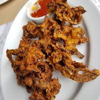 Baiyin at Los Fogones de Luzia in Orio