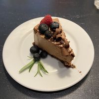 Chocolate mousse cake   at Cafe Nisse in Imatra