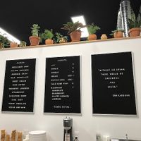 Menu at Fable Ice Cream in Saskatoon