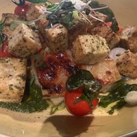 Rosti and tofu  at Barry's in Grindelwald