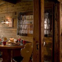 Inside of restaurant at Barry's in Grindelwald