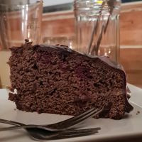 Chocolate 🍫 cake at Neue Republik Reger in Berlin