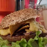 Burger 🍔  from beans at Neue Republik Reger in Berlin