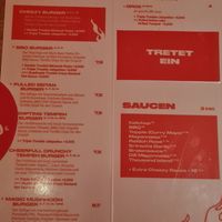 Menü at Neue Republik Reger in Berlin