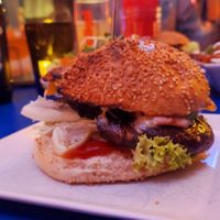 Magic mushroom at Neue Republik Reger in Berlin