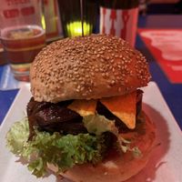 BBQ burger  at Neue Republik Reger in Berlin