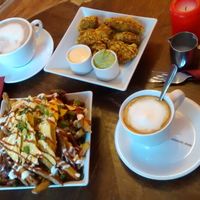 getting fat at Neue Republik Reger in Berlin