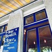 ✊🏼 at Neue Republik Reger in Berlin