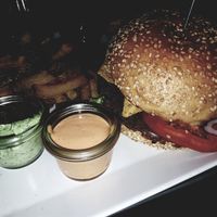 Cheese Burger at Neue Republik Reger in Berlin