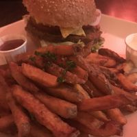 BBQ burger  at Neue Republik Reger in Berlin