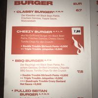 Menu at Neue Republik Reger in Berlin