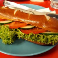 Laugenstange at Café Nikan - Rethelstr in Dusseldorf
