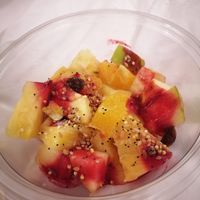 Salade de fruits frais 🧡 #Veganuary at Boll N Roll in Tours