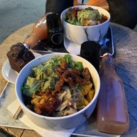 Vegan cake as well at Boll N Roll in Tours