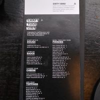 Menu at &pizza - E St in Washington