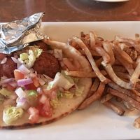 “Falafel” at McKays Public House in Bar Harbor