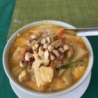 Massaman curry  at May Kaidee in Bangkok