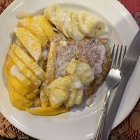 Fruit Pancake Vegan  at May Kaidee in Bangkok