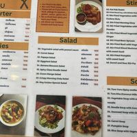 Menu 2024 January  #Veganuary at May Kaidee in Bangkok