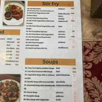 Menu 2024 January  #Veganuary at May Kaidee in Bangkok