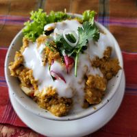 How mokk- small portion but tasty at May Kaidee in Bangkok