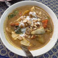 Massaman curry  at May Kaidee in Bangkok