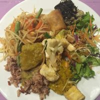 buffet at May Kaidee in Bangkok