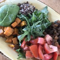 weird breakfast salad thing at Planar in Sydney