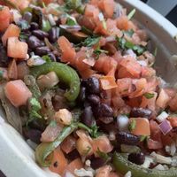 Delicious Brown Rice Veggie Bowl  at Chipotle in Jacksonville