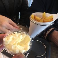 Vegan mayonaise at De Frietfabriek in Amstelveen