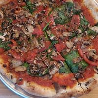 Vegan Flatbread Pizza at Flatbread Pizza in Paia