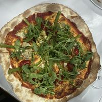 Vegan pizza   at La Villa in Sesimbra