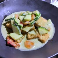 Green curry with tofu at Pattaya in La Rochelle