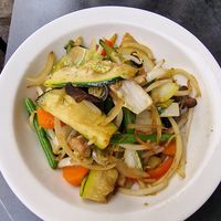 Side dish: vegetables chop suey at Pattaya in La Rochelle