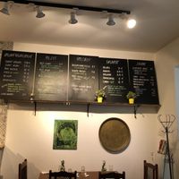 Menu at Levant - Bulevardi in Helsinki