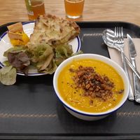 Super tasty healthy dinner at Curcuma Green Food in Burgos