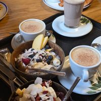 Our food at Curcuma Green Food in Burgos