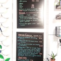 Menu del dia at Curcuma Green Food in Burgos