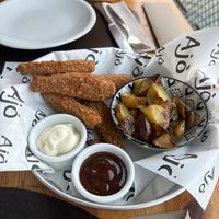 Pollo Vegan fritto   at Ajo' Drink & Food in Domaso